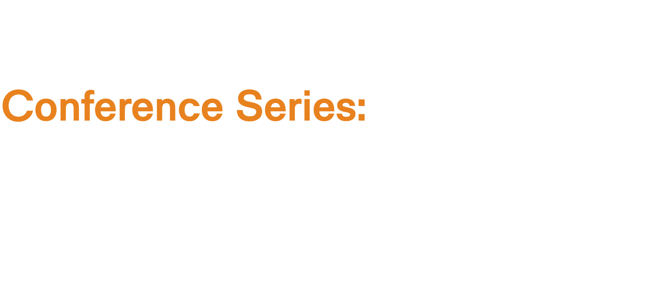 Conference Series: International Trade