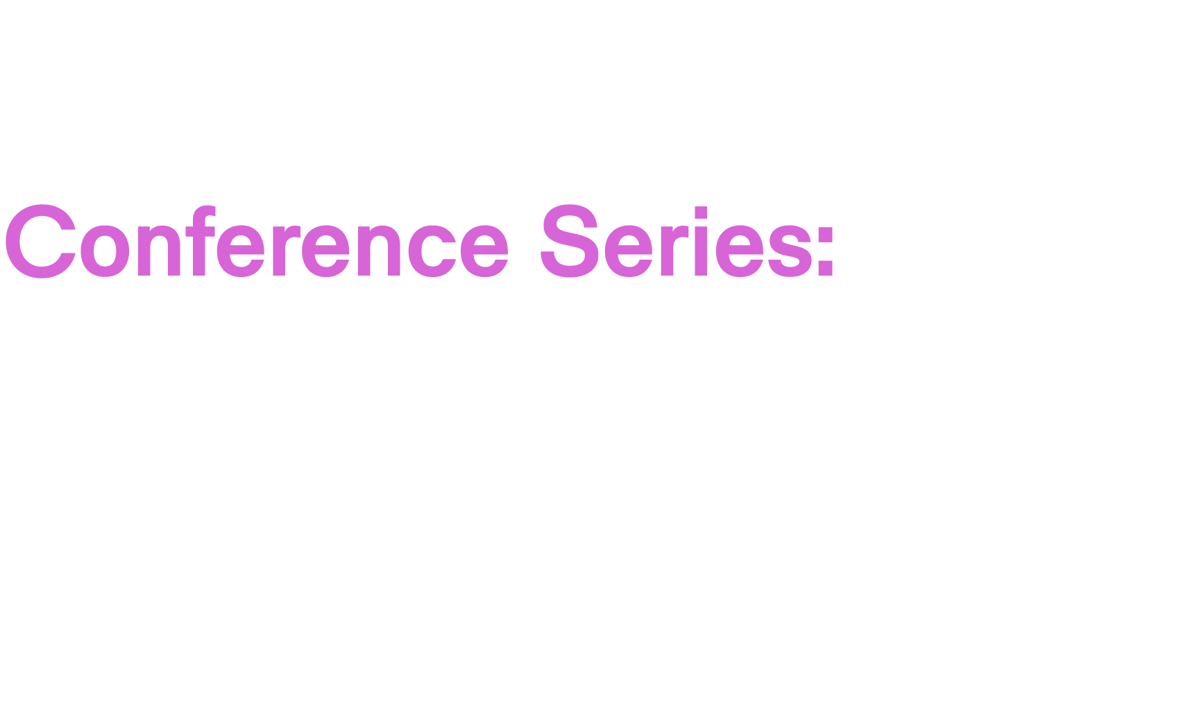 Conference Series: Diversity & Inclusion