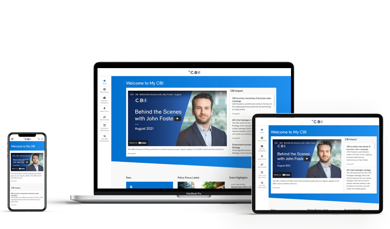 Not a member? Join the CBI. Every business is welcome. Take the leap forward.