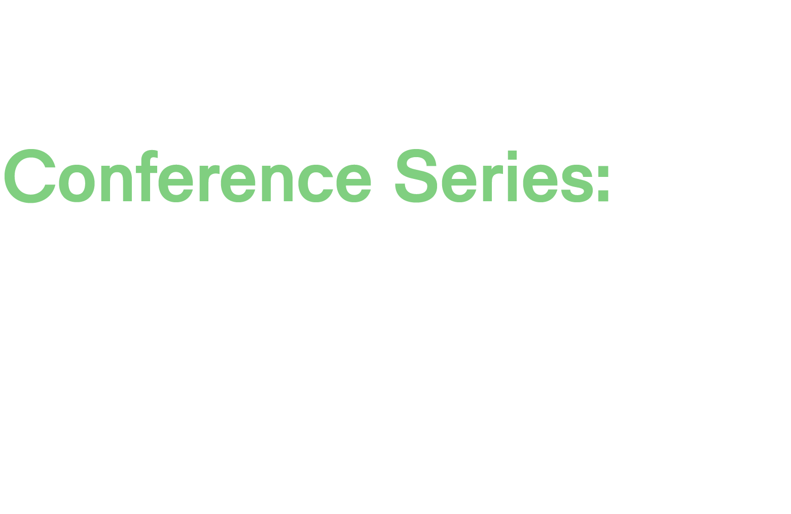Conference Series: Achieving Net Zero